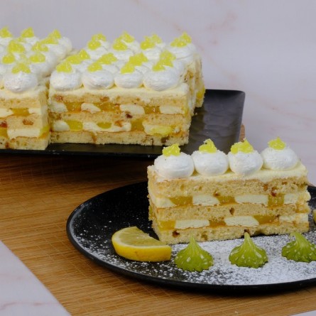 Limonlu Layer Dilim Pasta